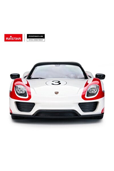 Genel Markalar SUNMAN RASTAR KUMANDALI ARABA 70710 PORSCHE 918 SPYDER WEİSSACH F/F R/C 2.4GHZ 1:14 IŞIKLI 6+