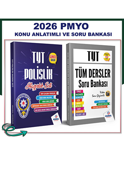 Kurul Yayıncılık 2026 Tyt Polislik Pmyo Seti Konu Anlatımlı Ve Soru Bankası 2...