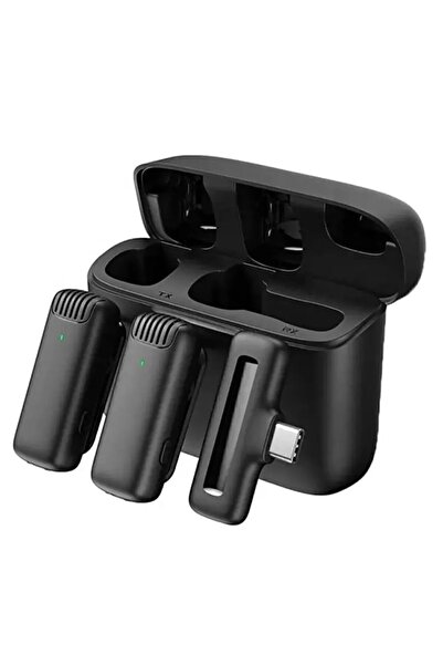 comse J13 Android ve Iphone Uyumlu Kablosuz Yaka Mikrofonu Şarj Kutulu Gürültü Azaltma Özellikli