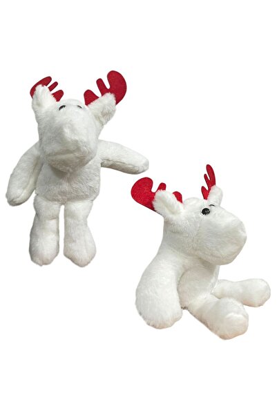 Moontoys Plush sleeping companion white deer 34 cm (price is for 1 piece)