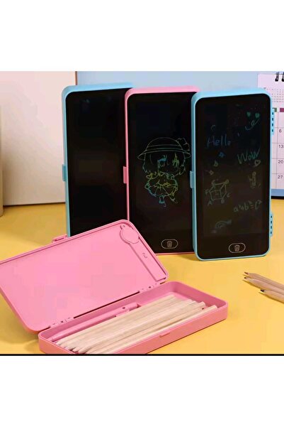 OSMEY 2 Sİ 1 ARADA ÇİZİM TABLETİ VE KALEMLİK- KALEM KUTUSU