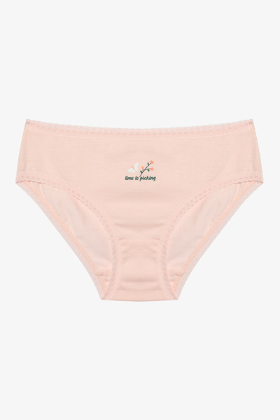 Penti Girl's Mushroom 3-Piece Multicolored Slip Panties