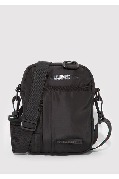 Mavi Mvjns Logo Printed Black Crossbody Bag 0911558-900