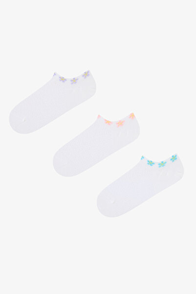 Penti Floral Ankle 3-Pack Sneaker Socks