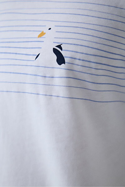 Penti Seagull Shorts Többszínű pizsama szett zsebekkel