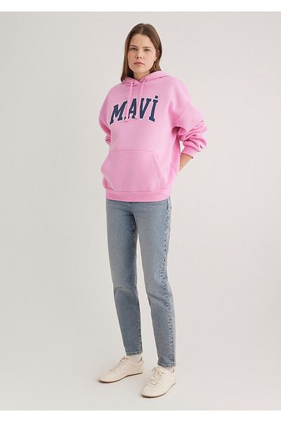 Mavi Rosa Sweatshirt mit Kapuze und Logo-Print1600361-71038
