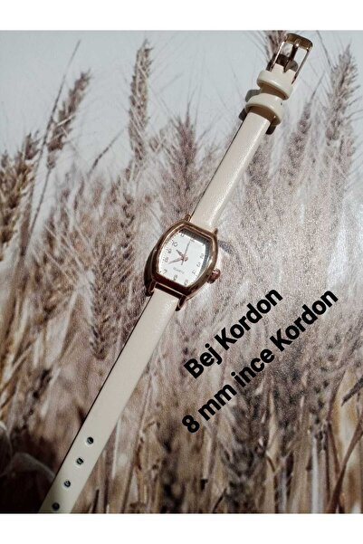 QUARTZ ساعة يد نسائية عتيقة الطراز ريترو مينيمال بيج كوردون bb0102