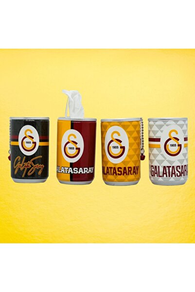 bakgelal Galatasaray Lisanslı Kutu Islak Mendil – 1905 Logolu Galatasaray Sar...