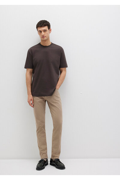 Mavi Jake Black Dark Beige Gabardine Nohavice 0042281549