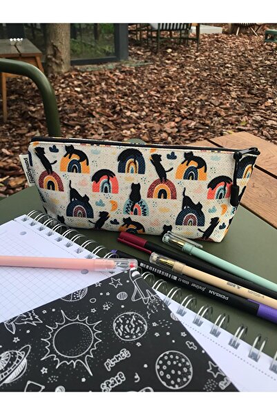 pamukcanta Kedili Kanvas Bez Kalemlik