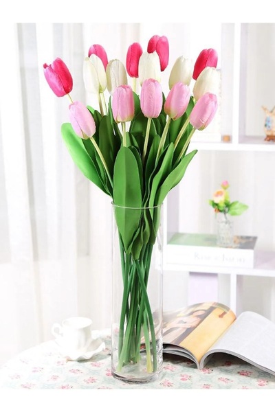 Paşabahçe Silindir Cam Vazo Yükseklik : 23 cm Genişlik 9 cm