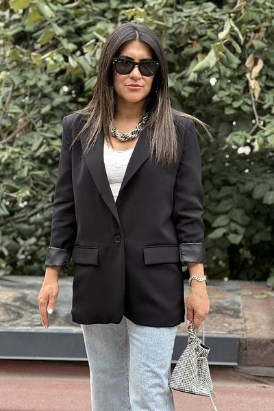 Suziş One Button Jacket Ck4002