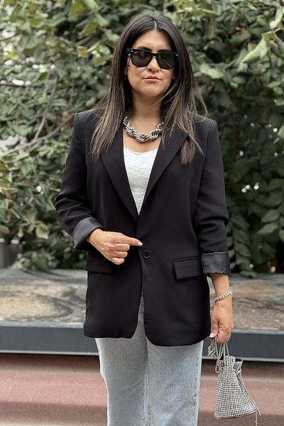Suziş One Button Jacket Ck4002