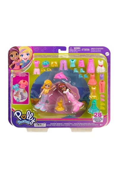 Polly Pocket ve Arkadaşları Işıltılı Deniz Kızı Moda Paketi HKV96