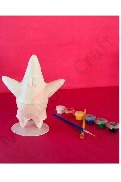 Nobrand Sevimli Deniz Yıldızı Figür Boyama Seti – 15 cm | 3D Yazıcı Üretimi |...