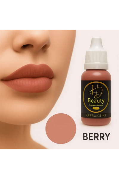 HD Beauty Nude Kalıcı Makyaj Boyası Dudak Pigment Boyası Parmanent Make Up Li...