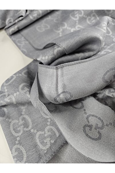 Webinay Home Premium A Kalite Çift Taraflı G Desen Yün İpek Şal Yazlık İnce Kumaş Silk Scarfs Hijab