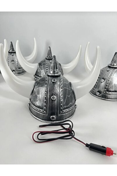 POLATLI OTO AKSESUAR Viking Şapka Torpido Önü Işıklı Kırmızı 12v - 24v