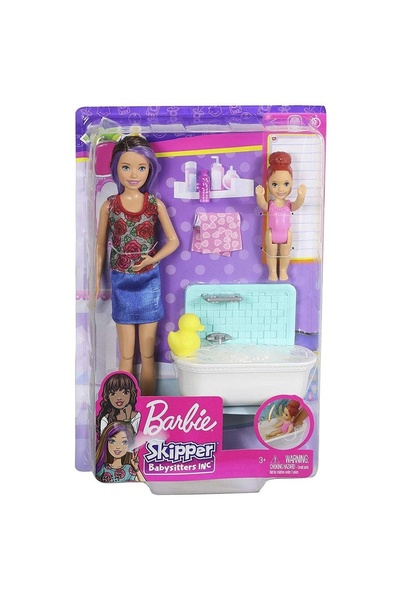 Barbie Bebek Bakıcılığı Oyun Seti FXH05