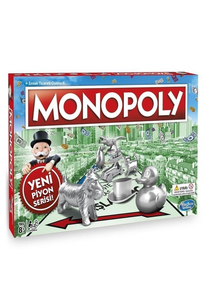 Hasbro Monopoly Yeni Piyon Serisi Kutu Oyunu