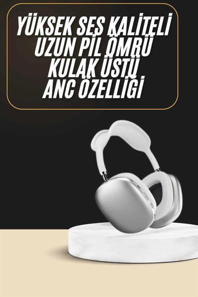 ART3 2025 Model Kulak Üstü Kablosuz Bluetooth Kulaklık Gürültü Azalta Uzun Pil