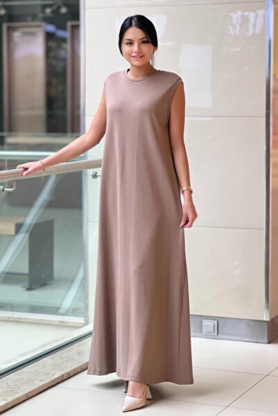 Ceremony Sleeveless Steel Knitwear Dress