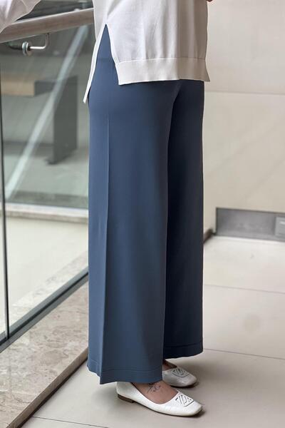 Nuss Wide Leg Mercerized Trousers