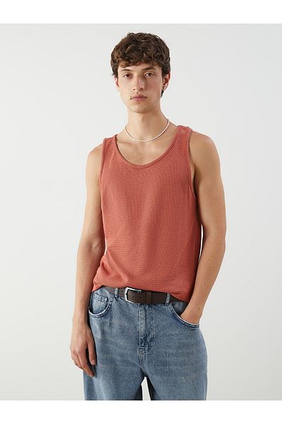 LC Waikiki New Season Crew Neck Men's Sleeveless T-Shirt