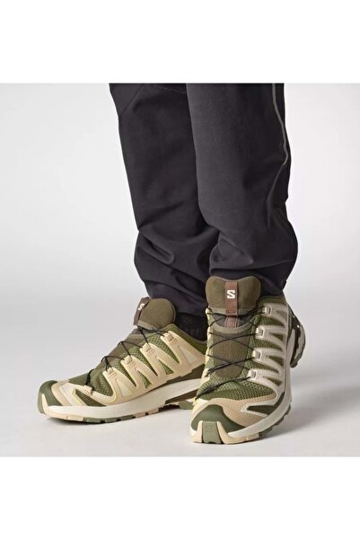 Salomon Pánská sportovní obuv Xa Pro 3D V9 Outdoor BÉŽOVÁ