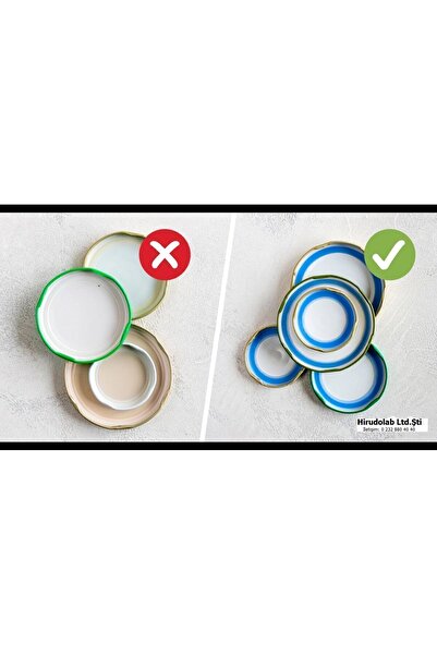 Blue Seal Blueseal ®   63 mm - 1500 Pieces Canning Jar Lid Bpa/Pvc Free. Blue Seal / Safety Locked