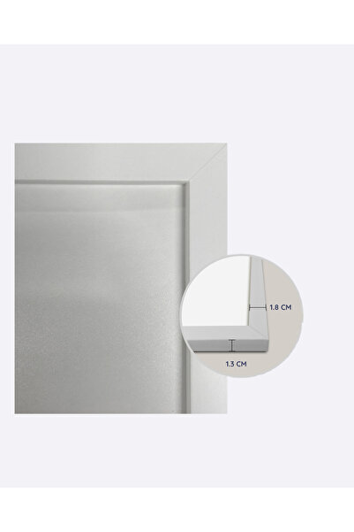 Humay Art Ahşap Modern Dekoratif Çerçeve 30x42 Cm iç ölçüsü