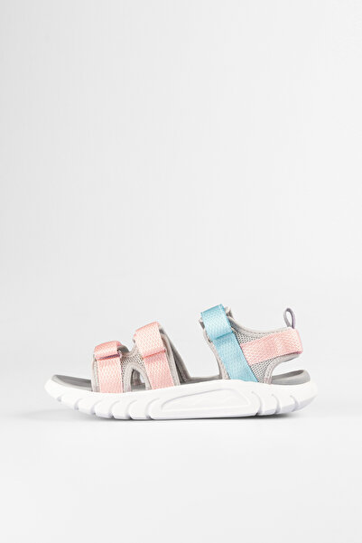 Vicco Cube Lightweight Girls Preschool Gray Sandals