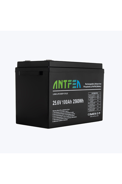 Antfea 24V100Ah ABS Lityum Akü LiFePo4