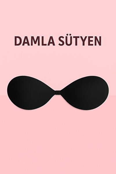 N NuebooBra Damla Sütyen Askısız Dikişsiz Dolgun Gösteren Tokalı Sütyen