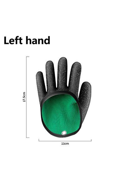 Choice قفازات صيد من اللاتكس غير قابلة للانزلاق من LINNHUE لليد اليسرى، قفازا...