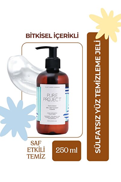 Pure Project Yüz Temizleme Jeli - Hacim: 250ml