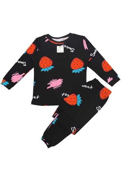 elmas kids Girl's 100% Cotton Pajamas Set