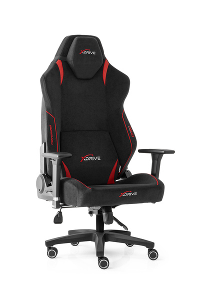XDrive Anka Profesyonel Oyuncu Koltuğu Kumaş Kırmızı/siyah