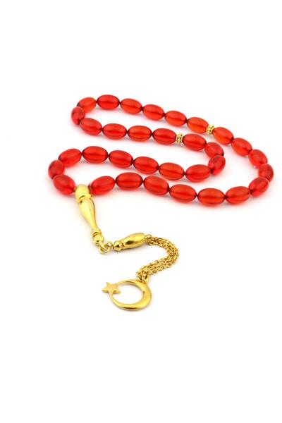 PİGADO 925 проба срібний намисто з червоним бурштином і бавовняною ниткою