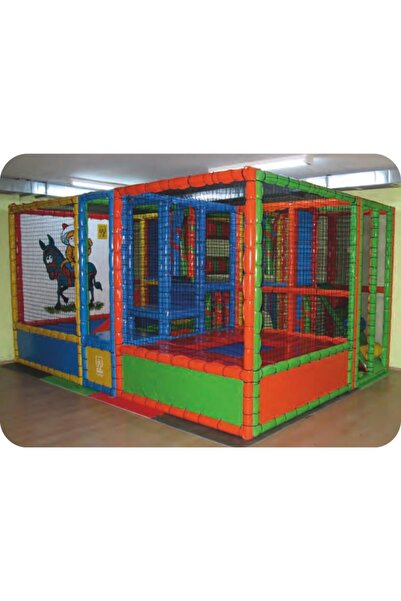 Edutoys TRAMBOLİNLİ TÜNEL OYUN ALANI (470X270X200)