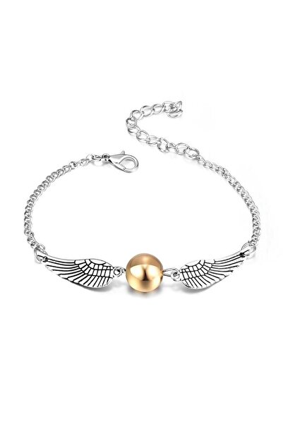 KUMİ Snitch Golden Harry Potter Unisex Kadın Erkek Bileklik