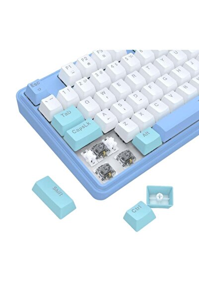 REDRAGON Star Blade mechanical gaming keyboard with RGB lighting, gray linear switches