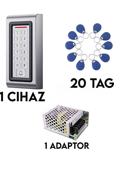 SONEX Rfıd Şifreli Kapı Kilidi + Adaptör + Proximity Tag