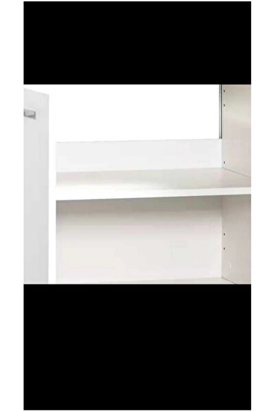 YURKUR MOBİLYA Modern Beyaz Çam Renk 50x35.lavabo Altı Banyo Dolabı