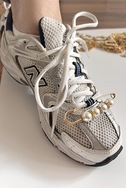 New Obsessions Çok Amaçlı İnci Detaylı Büyük İskoç İğne 2 Adet