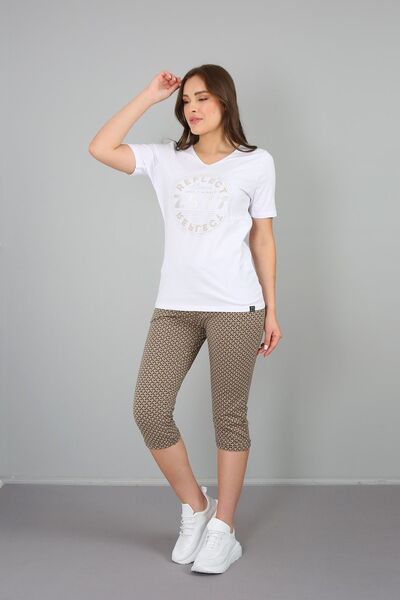 Banadamoda Desenli Penye Kapri