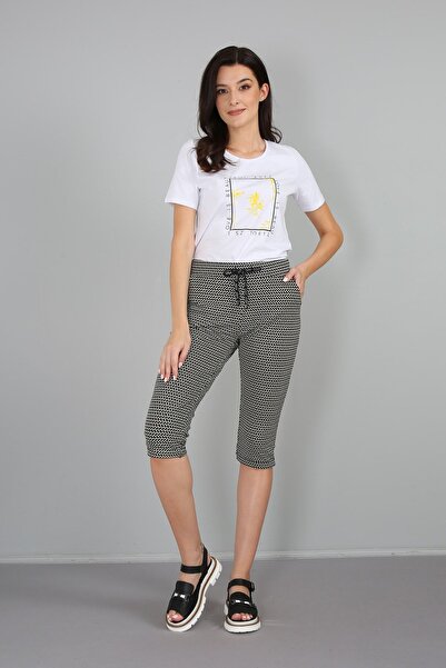 Banadamoda Desenli Penye Kapri