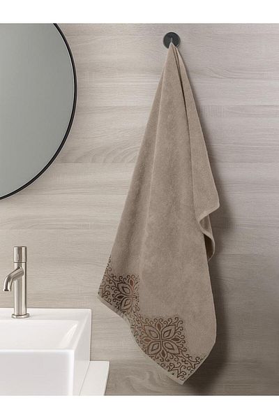 Karna Home Cotton Single Towel Jacquard Karna Home Klover 70X140Cm