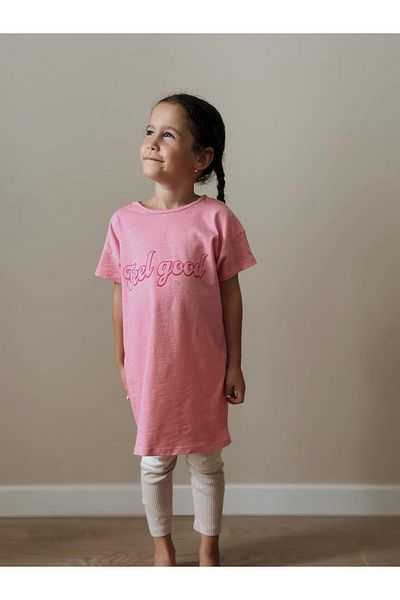 Cigit Μπλουζάκι Tunic 4-12 ετών Ροζ
