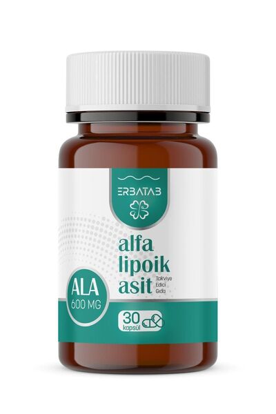 Erbatab Alpha Lipoic Acid - 600 Mg 30 Capsules